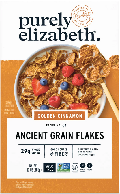 Golden Cinnamon Ancient Grain Flakes