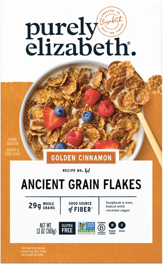 Golden Cinnamon Ancient Grain Flakes