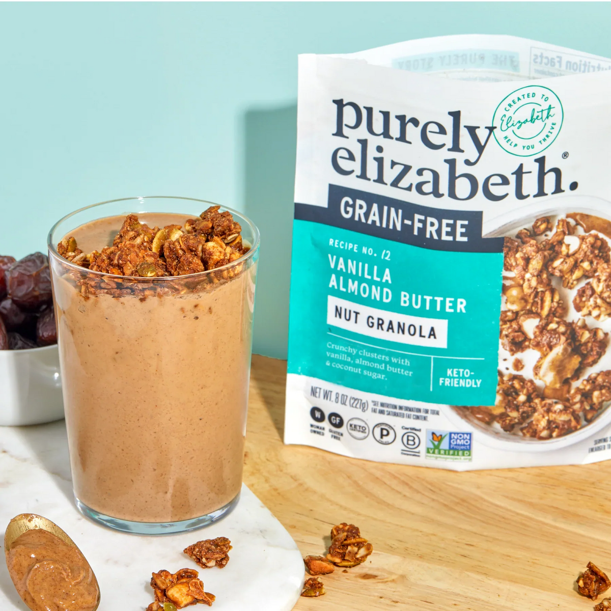 Vanilla Almond Butter Grain-Free Granola
