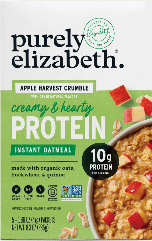 Apple Harvest Crumble Protein Oatmeal