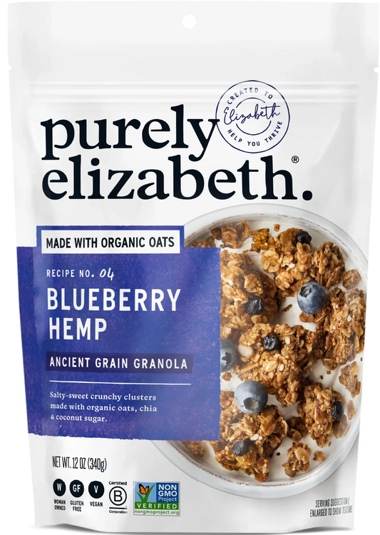 Blueberry Hemp Ancient Grain Granola