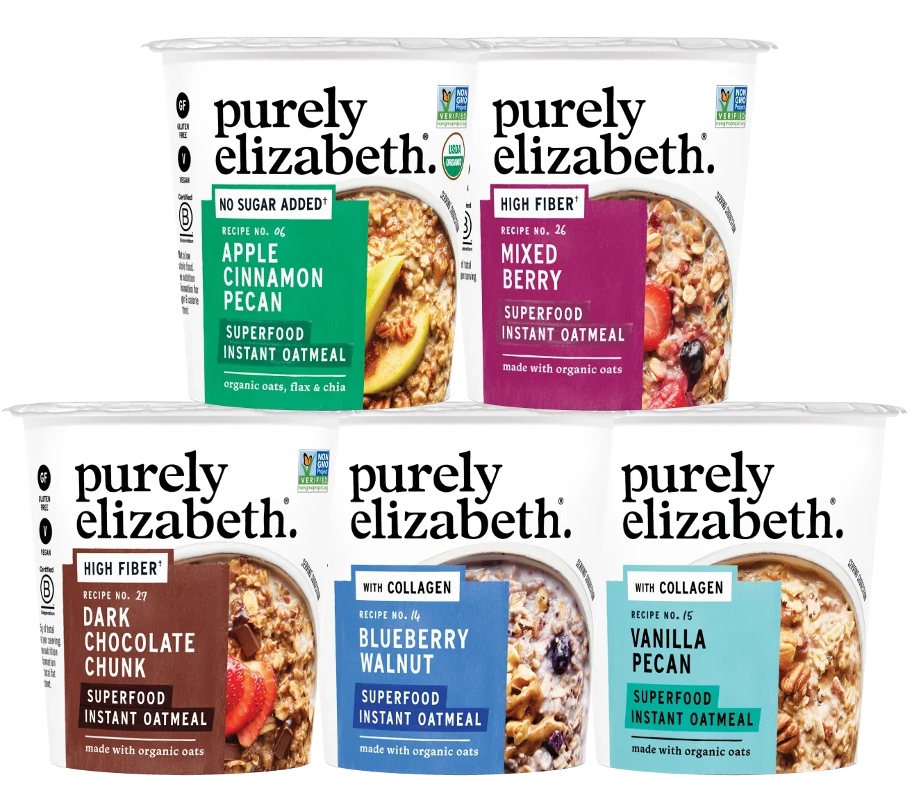 Superfood Oat Cup Variety Pack (5 Ct.)