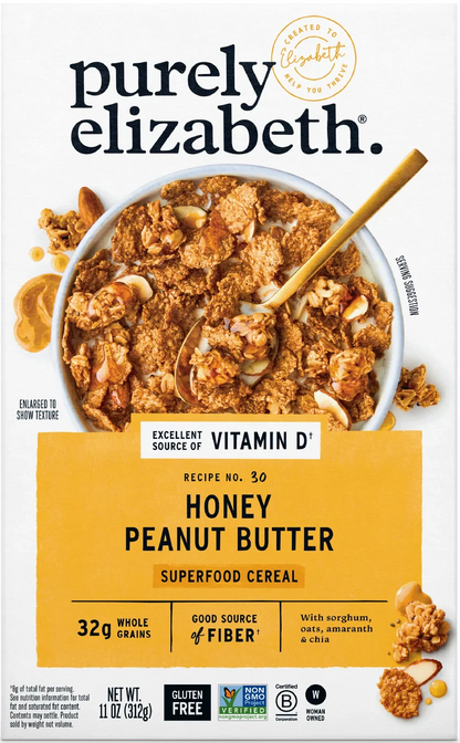 Honey Peanut Butter Superfood Cereal with Vitamin D