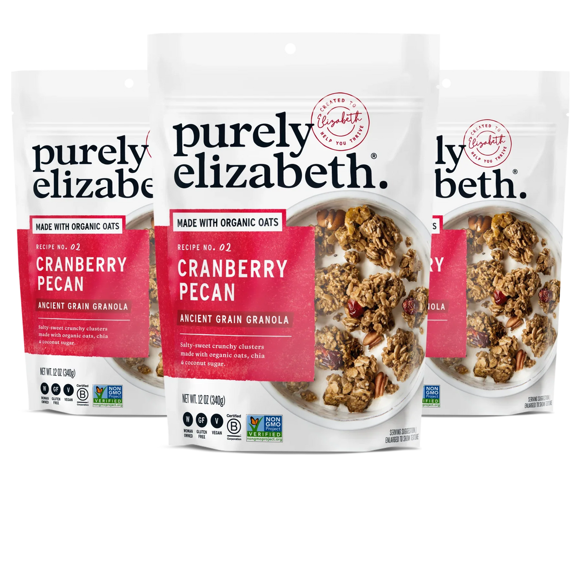 Cranberry Pecan Ancient Grain Granola